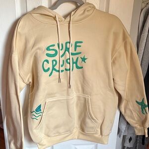 Surf Crush Cream Hoodie